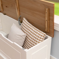 porter white corner nook   
