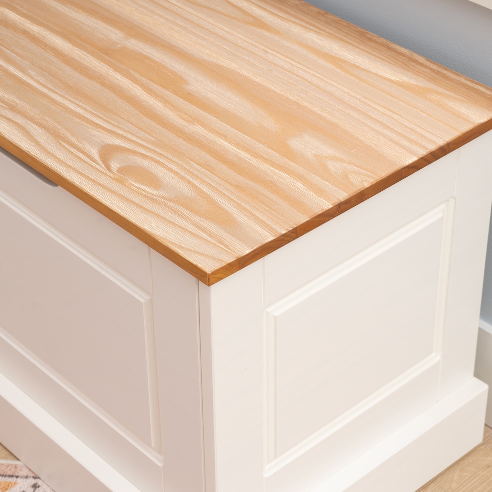 porter white corner nook   