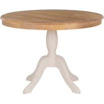 porter white dining table   