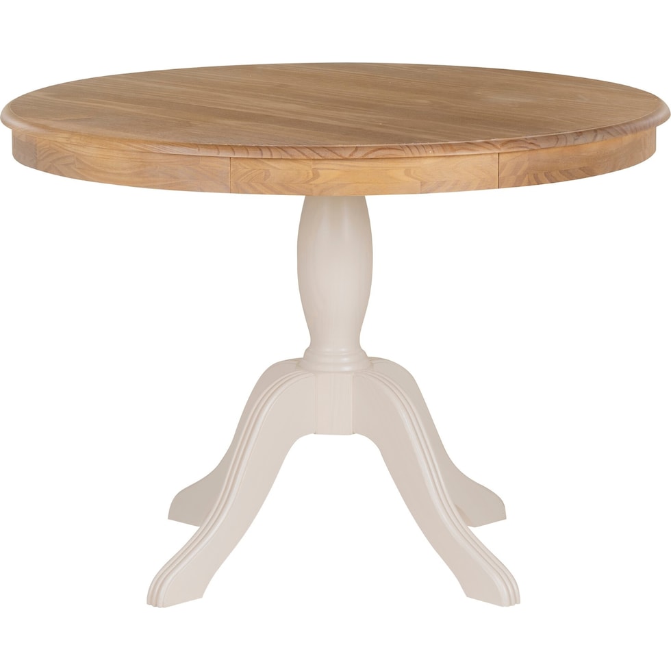 porter white dining table   