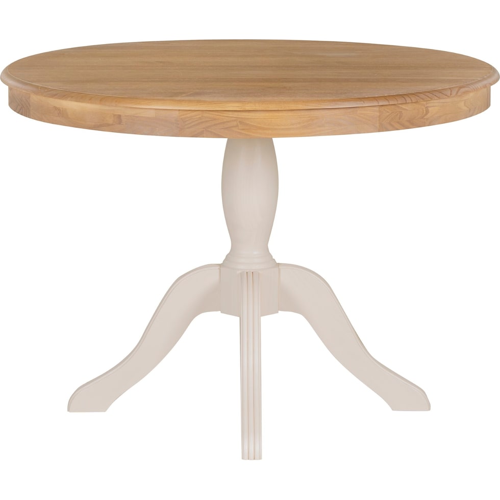 porter white dining table   