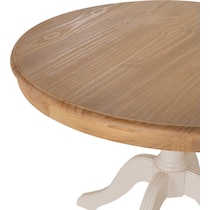 porter white dining table   