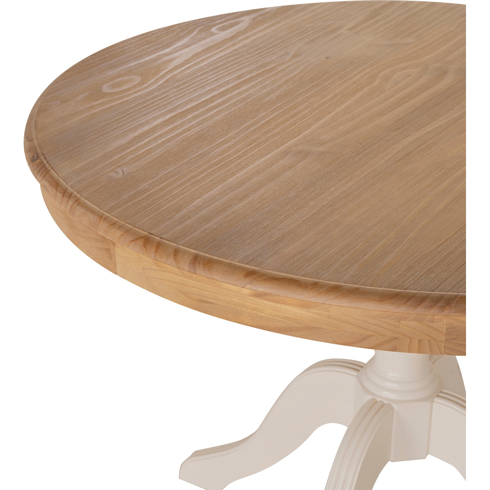 porter white dining table   