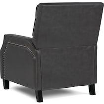 portico gray manual recliner   