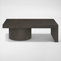 portland gray coffee table   