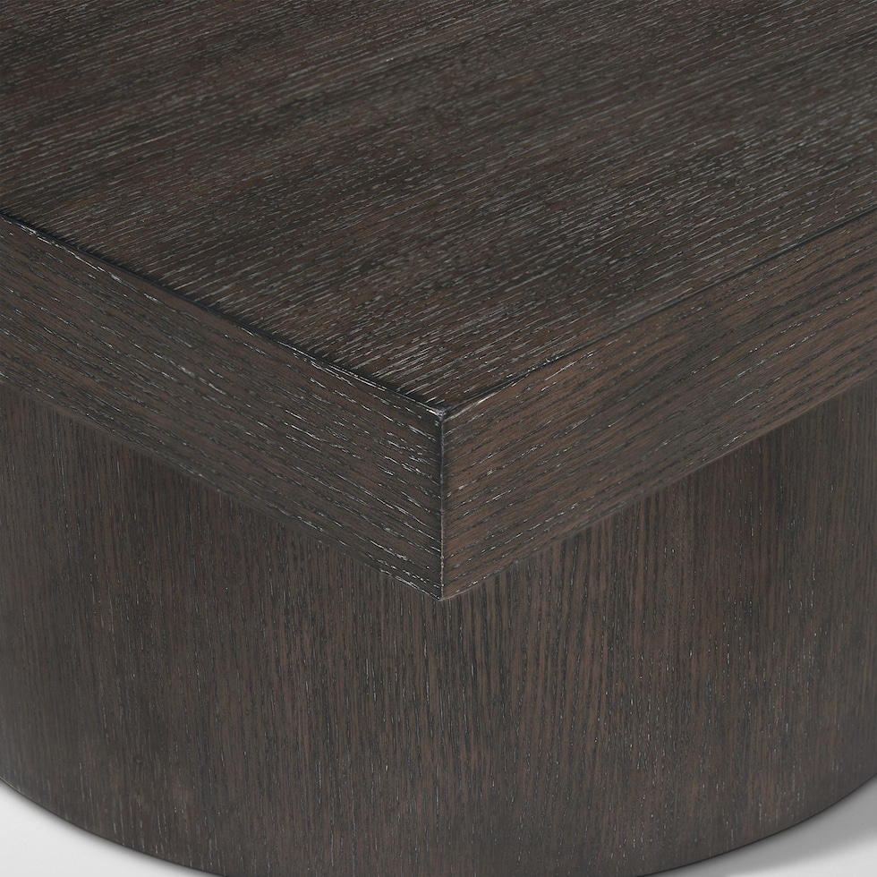 portland gray coffee table   