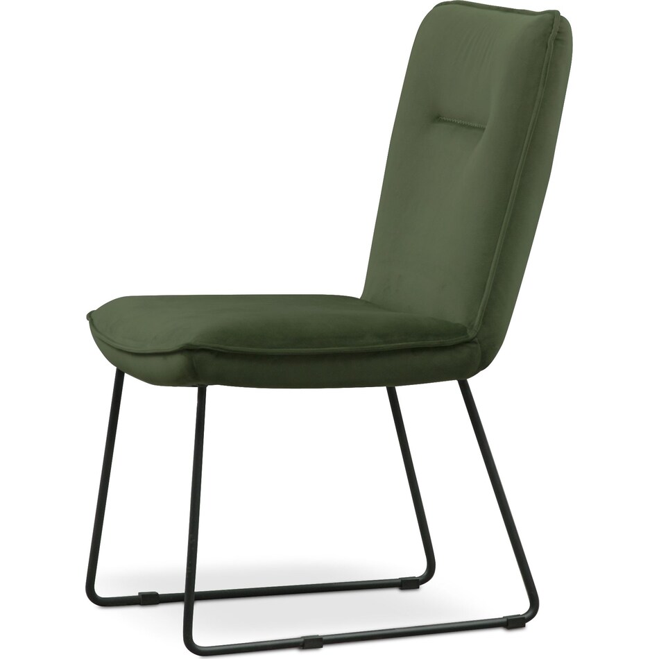 Portland Upholstered Dining Chair - Hunter Green | American Signature