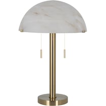 portobello gold table lamp   