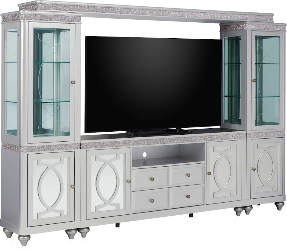 Posh Entertainment Wall American Signature Furniture