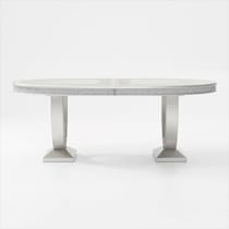 posh silver  pc dining room   