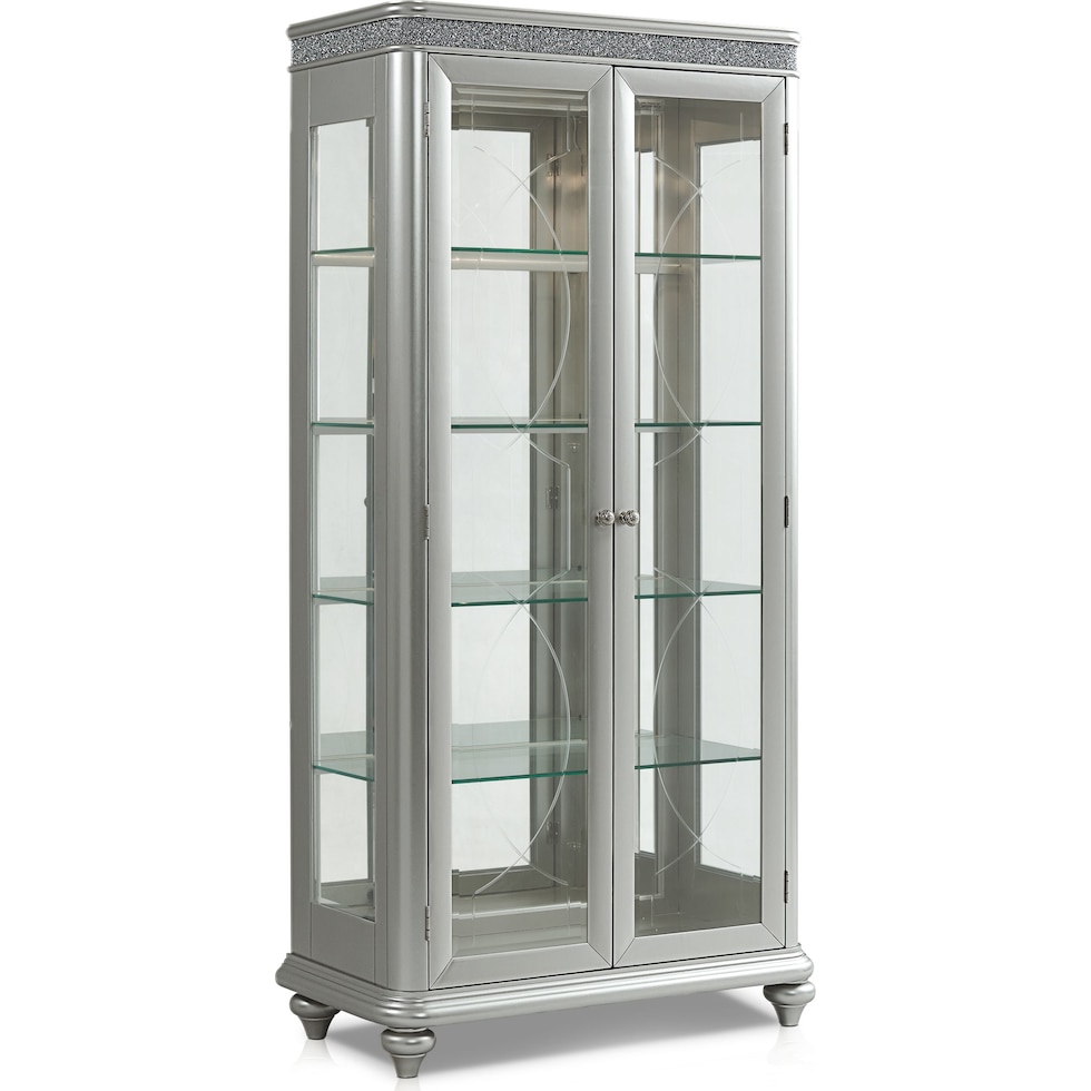 posh silver curio   