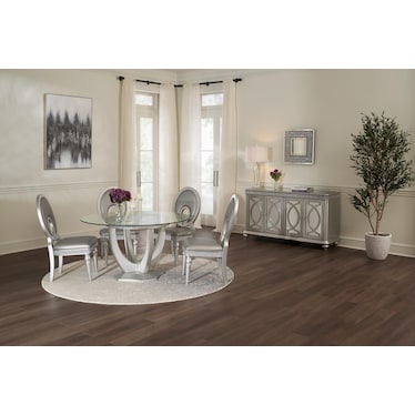 Posh Round Dining Table