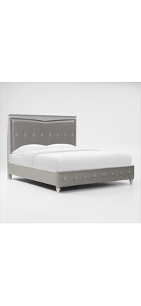 Posh Upholstered Youth Bed
