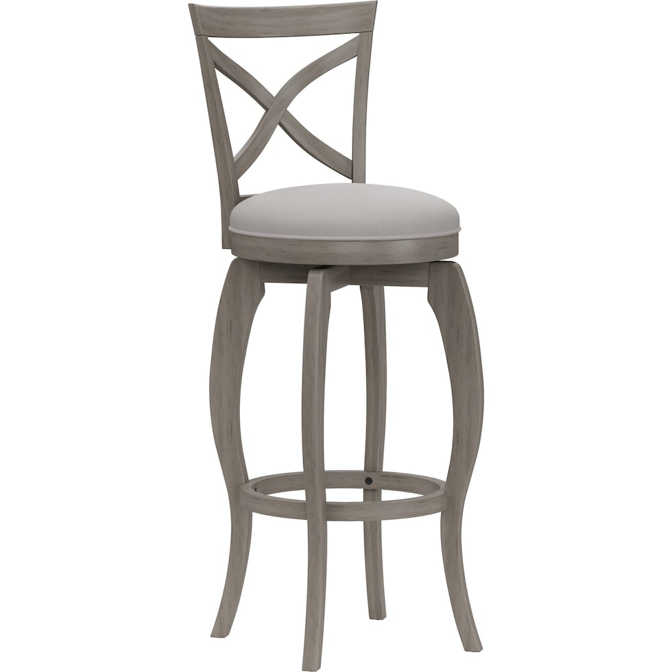 positano gray bar stool   