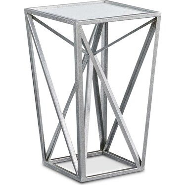 Poway Accent Table - Silver
