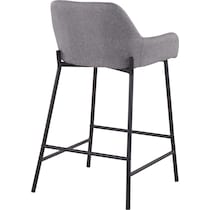 prague gray counter height stool   