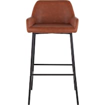 prague light brown bar stool   