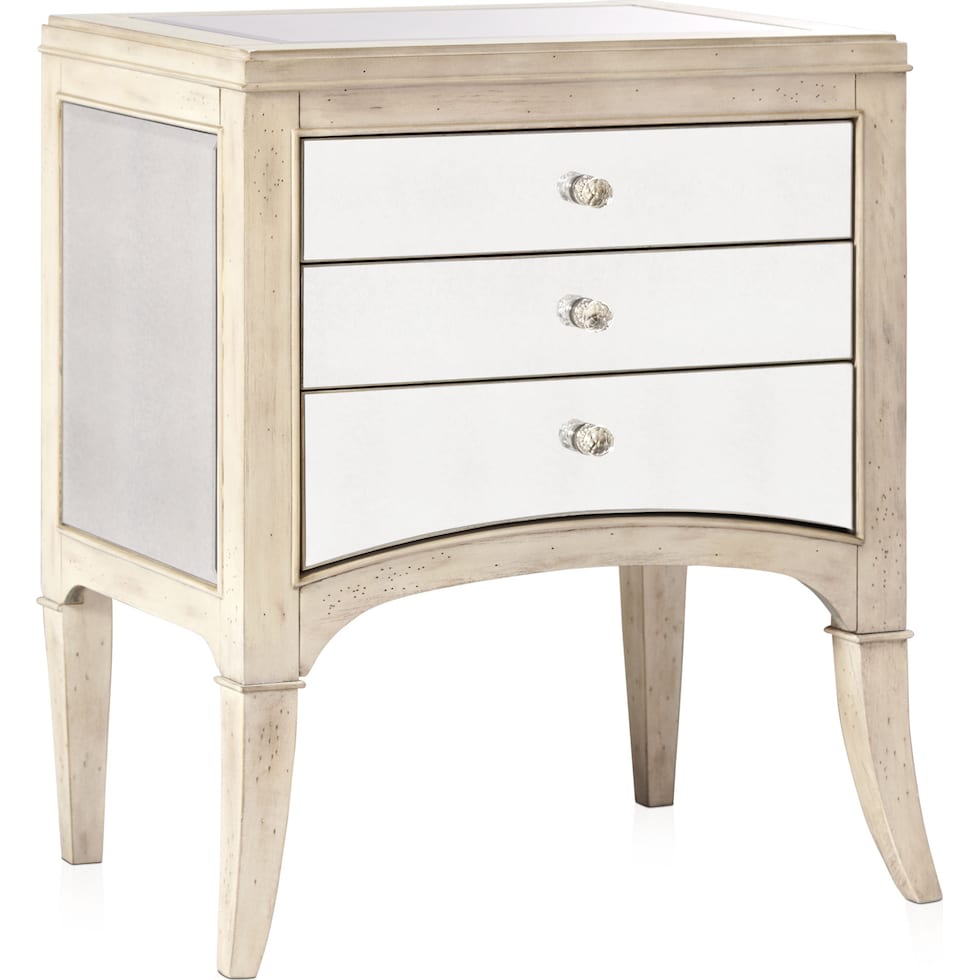 primrose light brown nightstand   