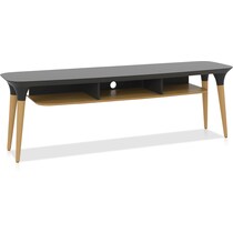 princeton black cinnamon tv stand   