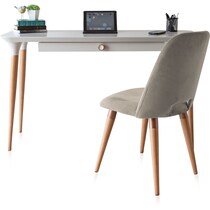 princeton white  pc home office   