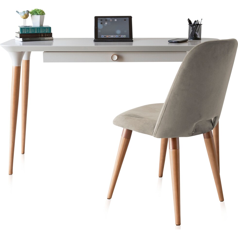princeton white  pc home office   