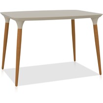 princeton white dining table   