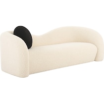 prisca white sofa   