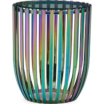 prism multicolor end table   