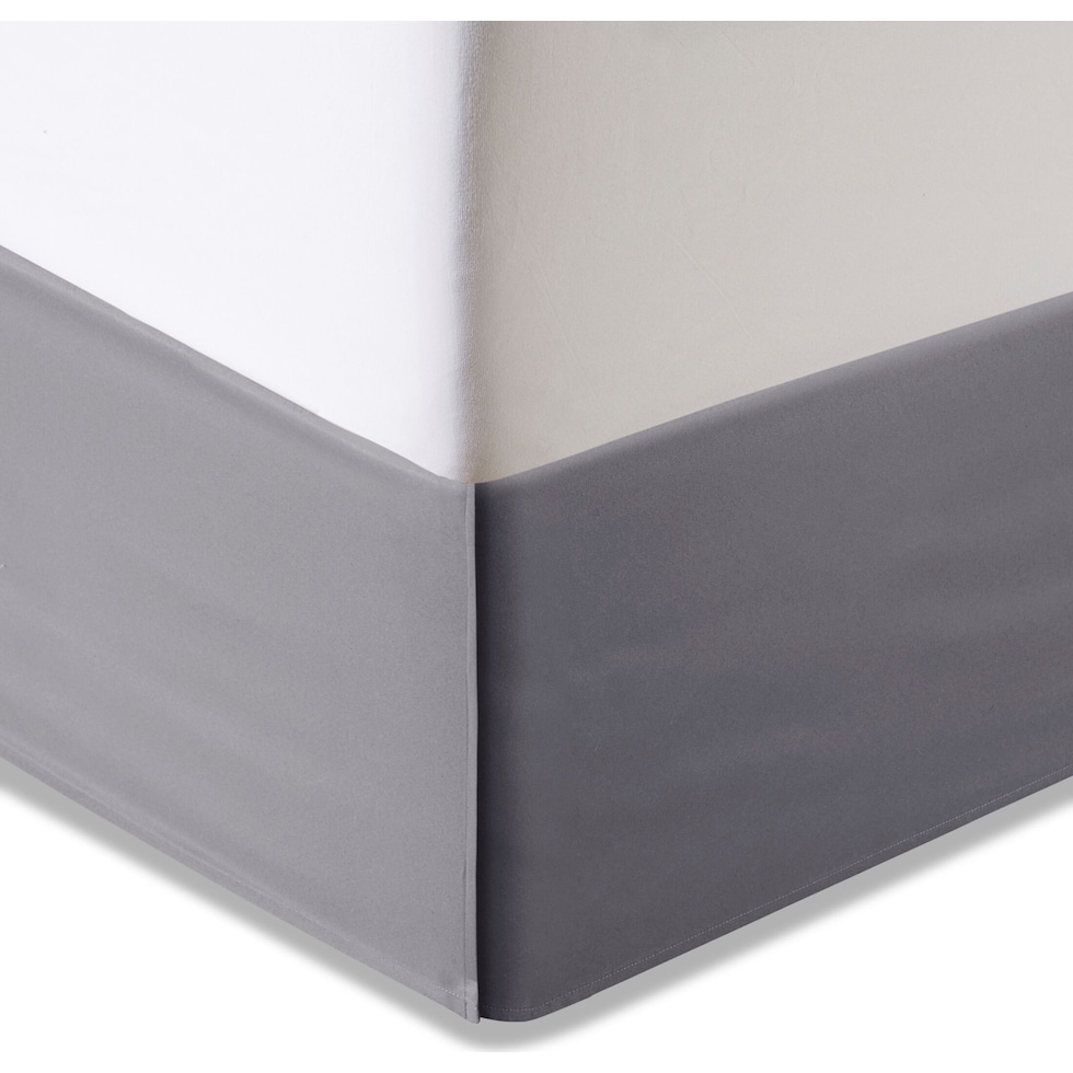 prissy gray twin bedding set   