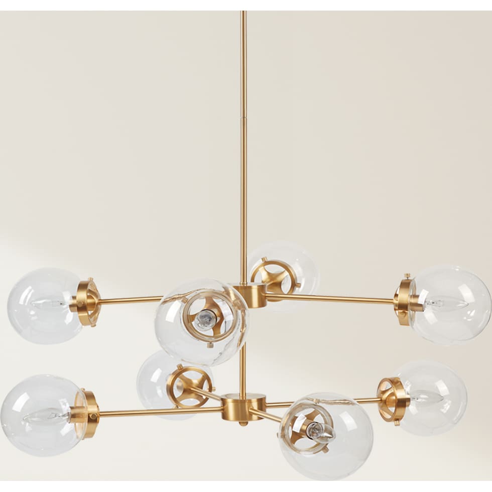 priya gold chandelier   