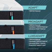 pro adapt  white full mattress   