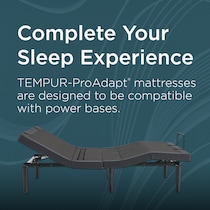 pro adapt  white queen mattress   