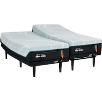pro adapt  white split california king mattress   
