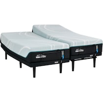 pro adapt  white split california king mattress   