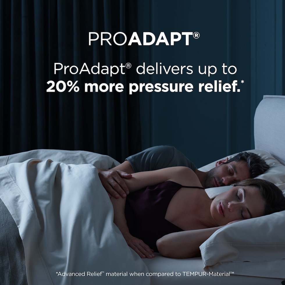 pro adapt  white split king mattress   