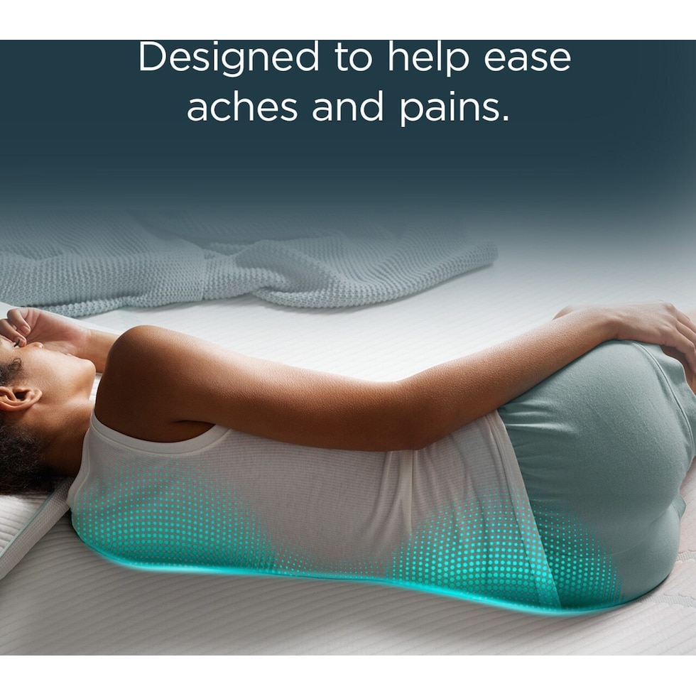 pro adapt  white split king mattress   