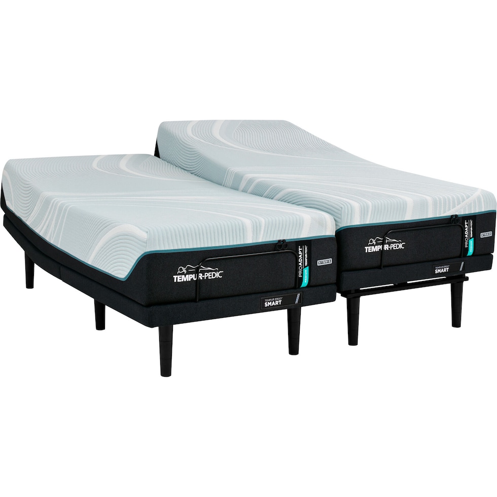 pro adapt  white split king mattress   