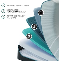 pro adapt  white twin xl mattress   