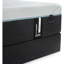 pro adapt white queen mattress low profile foundation set   