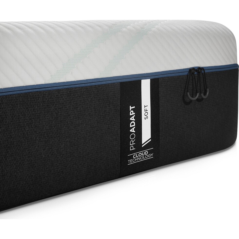 pro adapt white split california king mattress   