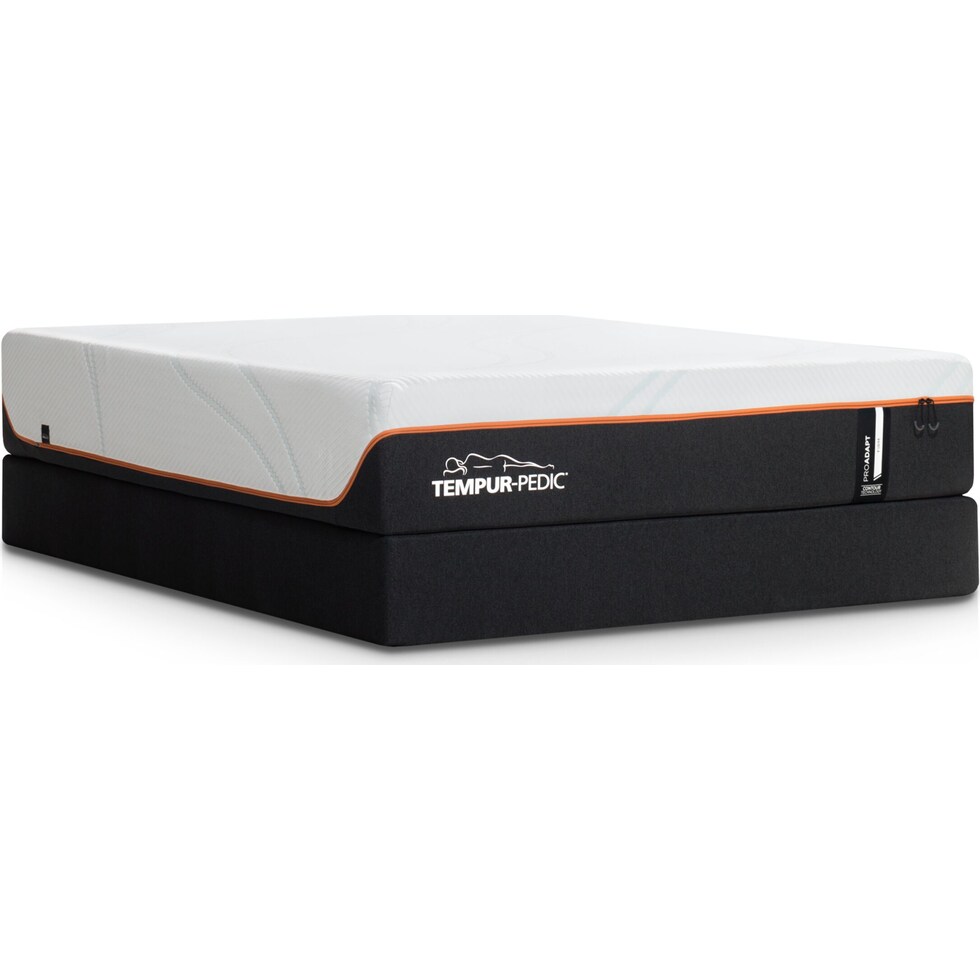 pro adapt white twin mattress low profile foundation set   