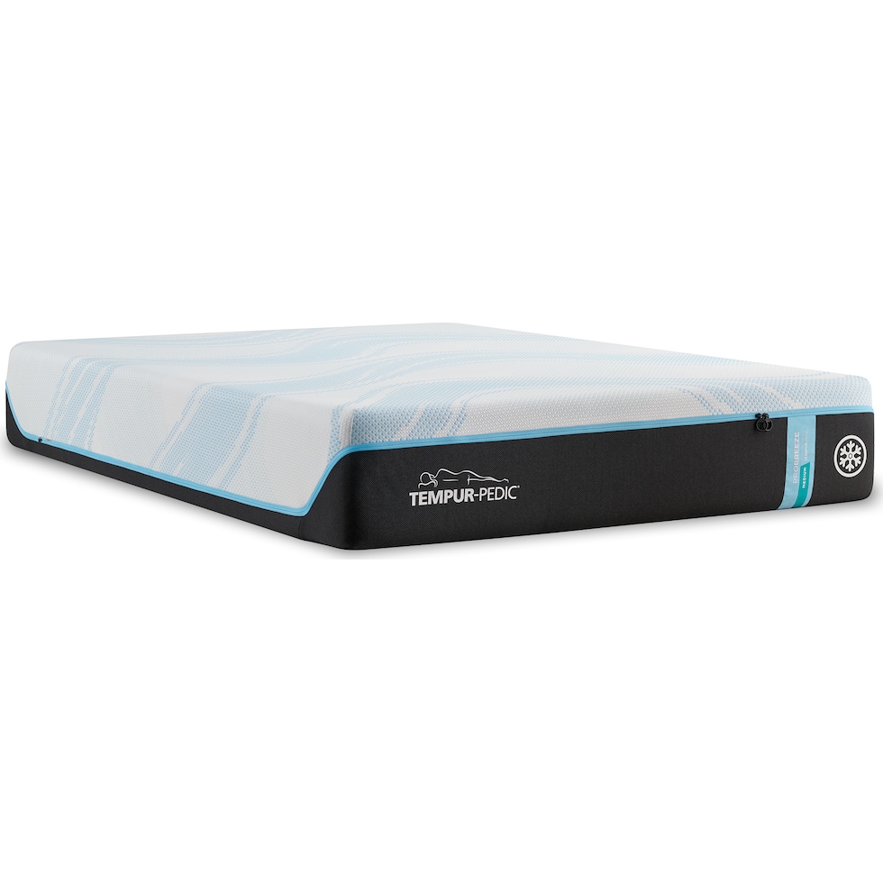 pro breeze white queen mattress   