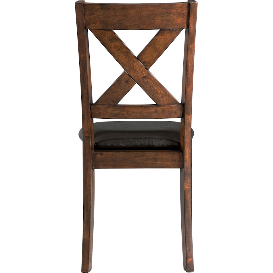 prospect dark brown dining chair   