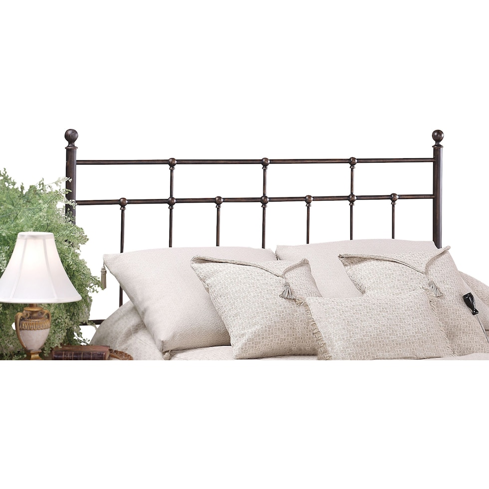 prove bronze king headboard   