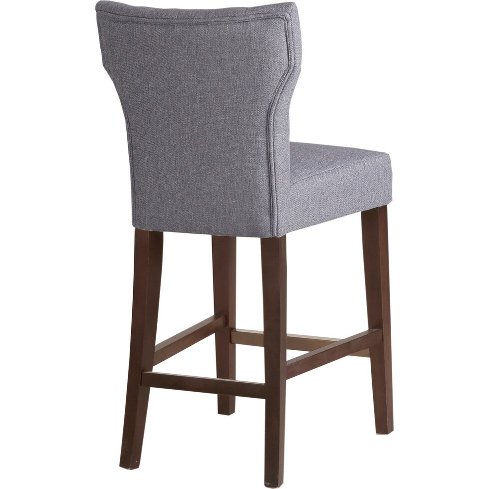 prudence gray counter height stool   