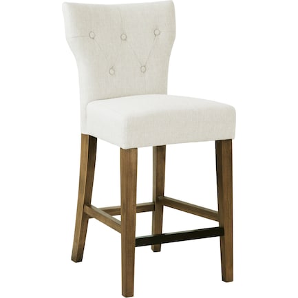 Prudence Counter-Height Stool - Cream
