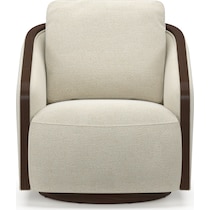 pryer neutral accent chair   