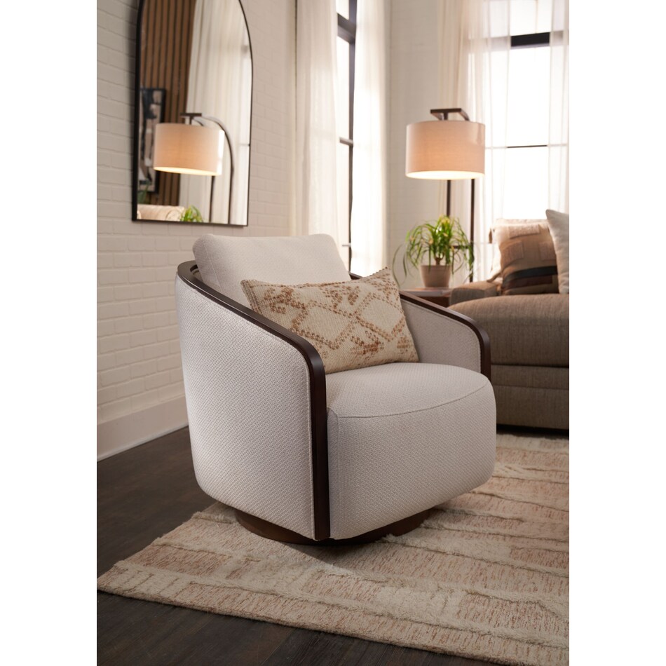pryer neutral swivel chair   