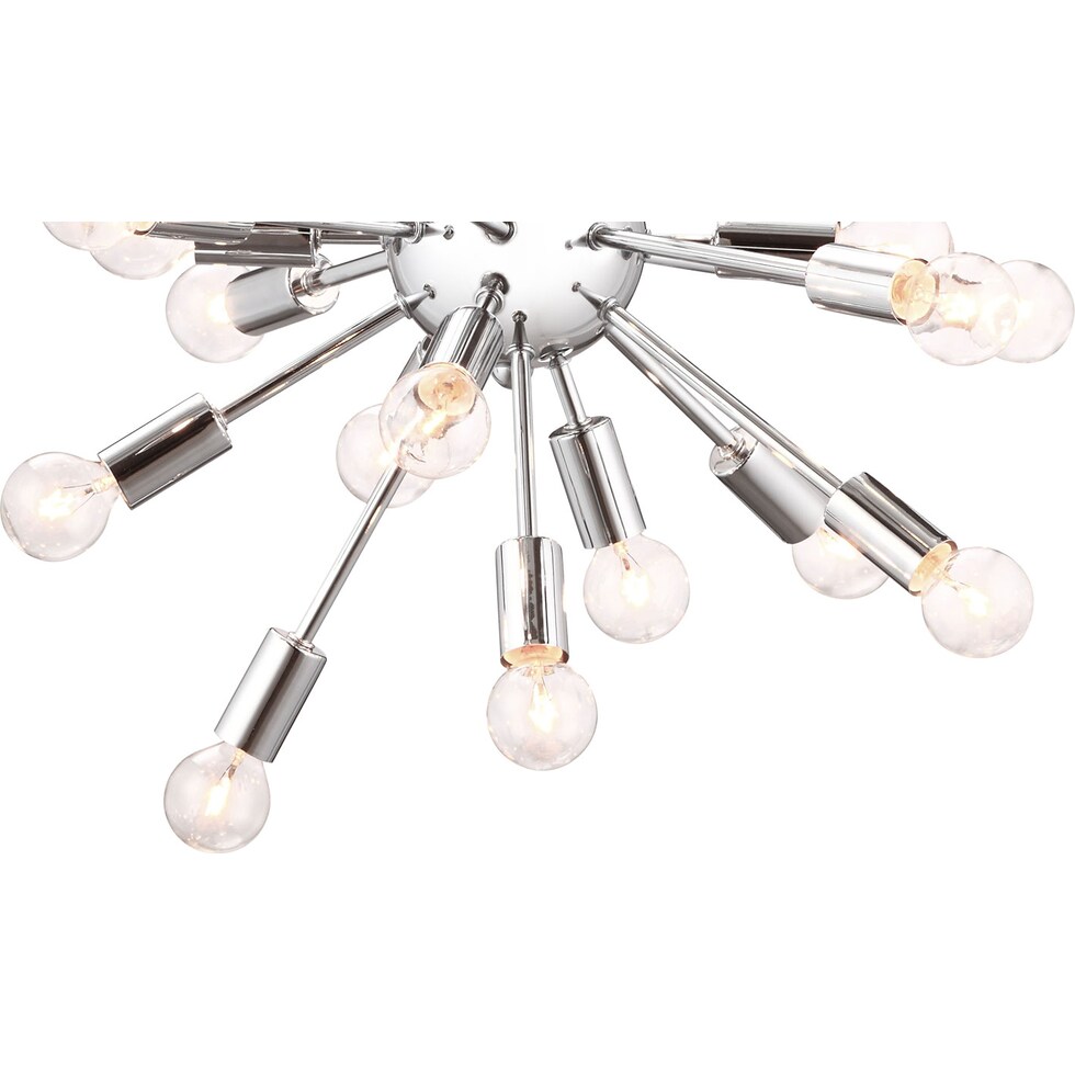 pulsar chrome chandelier   