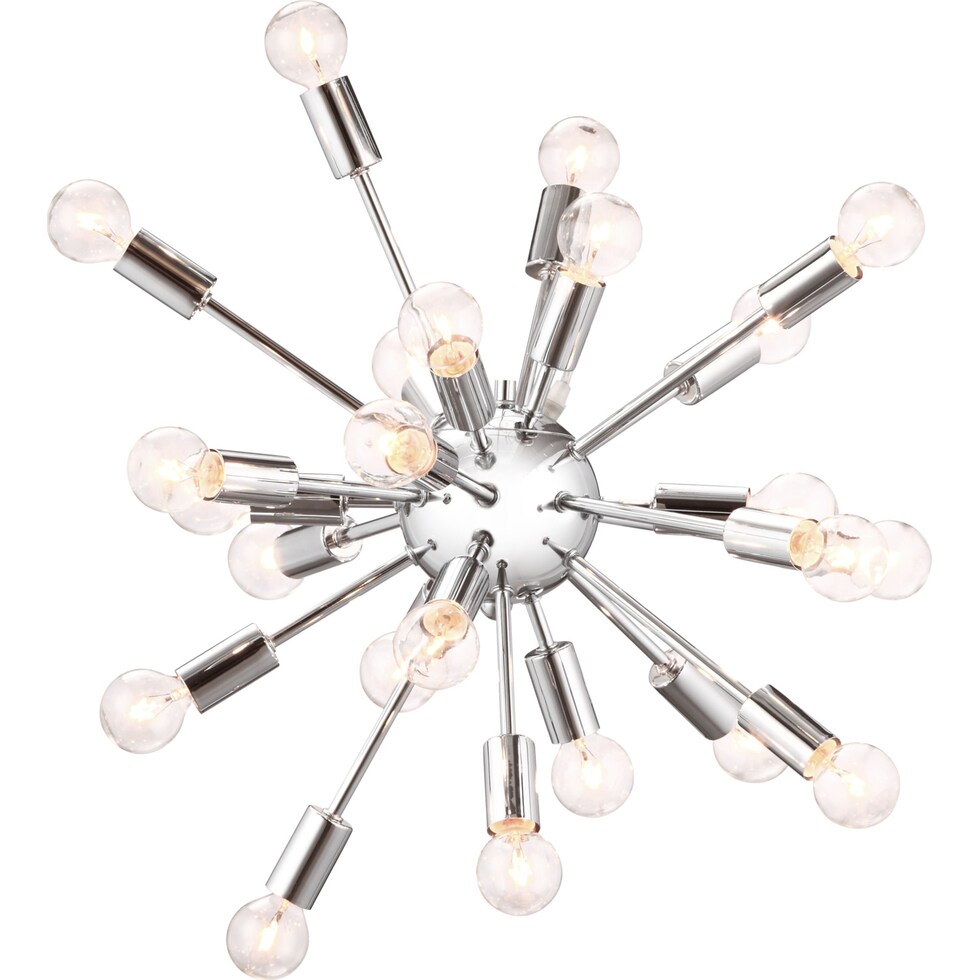 pulsar chrome chandelier   